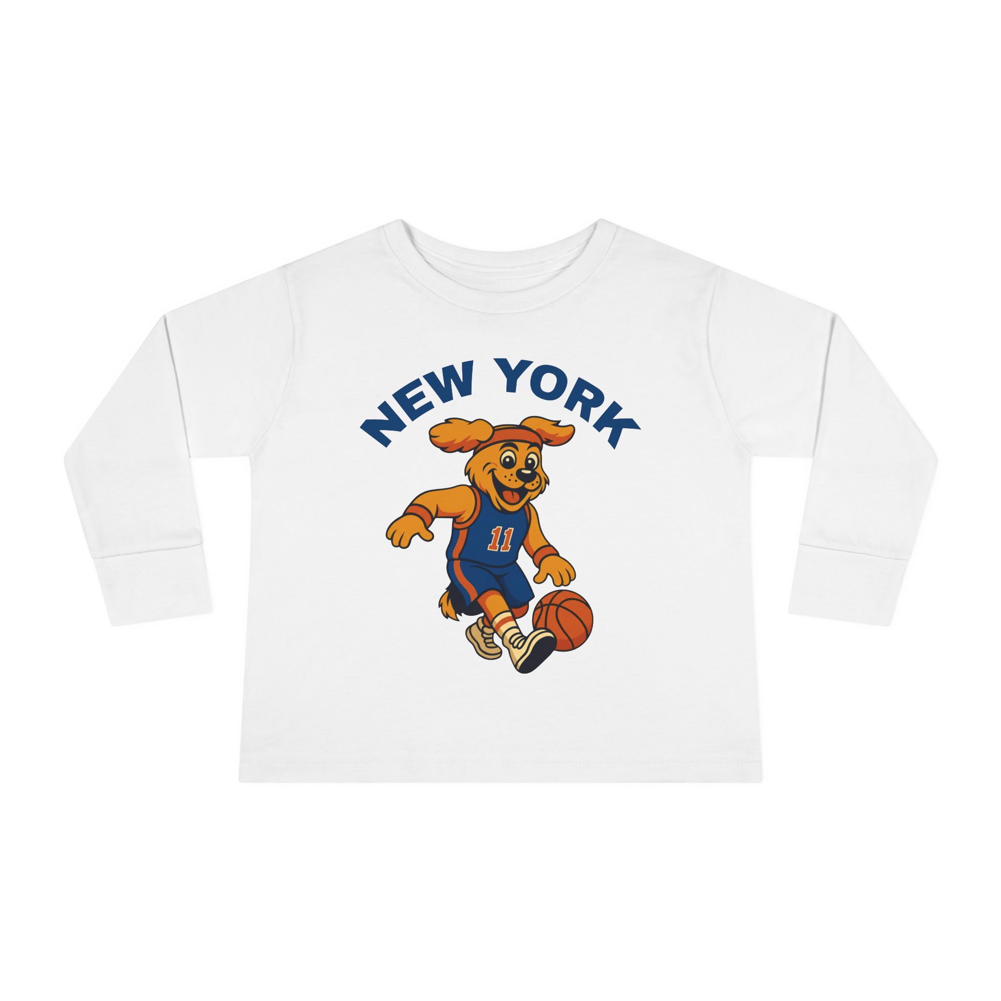 New York Basketball – Long Sleeve Tee – Kids (unisex)