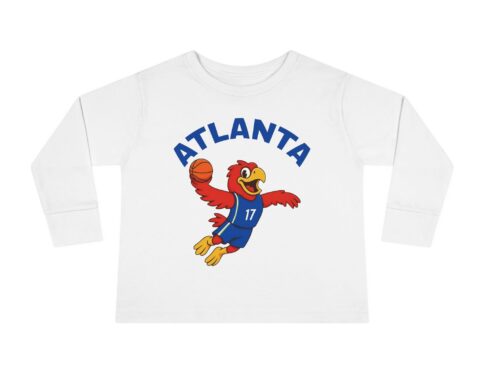 Atlanta Basketball – Long Sleeve Tee – Kids (unisex)