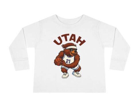 Utah Basketball – Long Sleeve Tee – Kids (unisex)