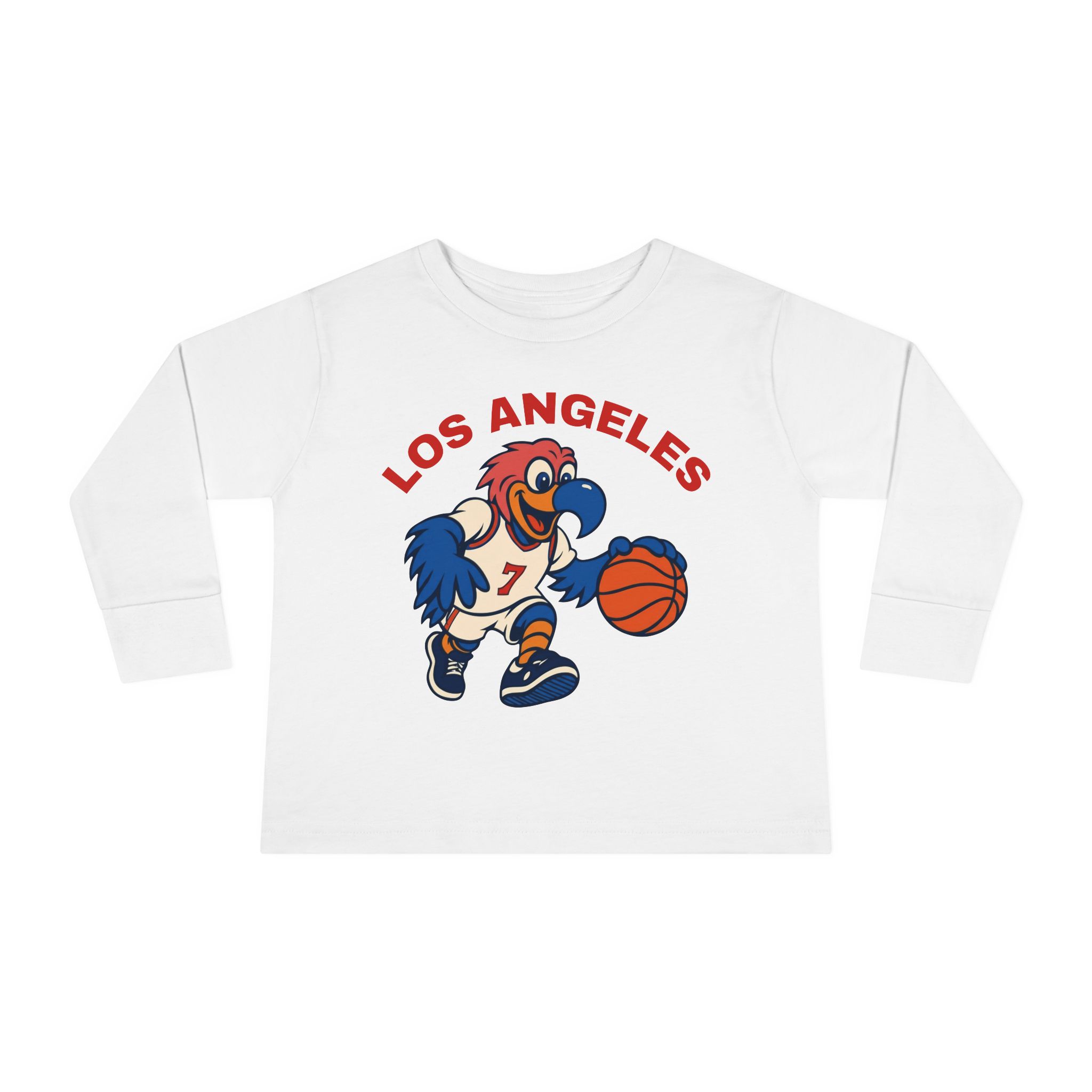 Los Angeles Basketball – Long Sleeve Tee – Kids (unisex)