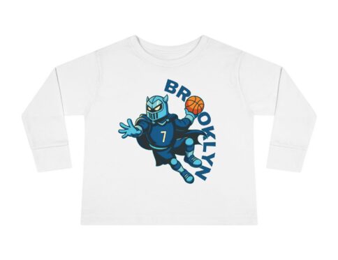 Brooklyn Basketball – Long Sleeve Tee – Kids (unisex)