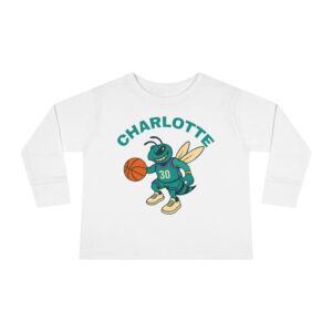 Charlotte Basketball - Long Sleeve Tee - Kids (unisex)