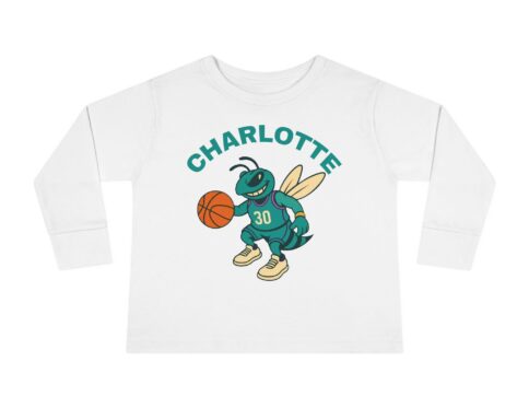 Charlotte Basketball – Long Sleeve Tee – Kids (unisex)