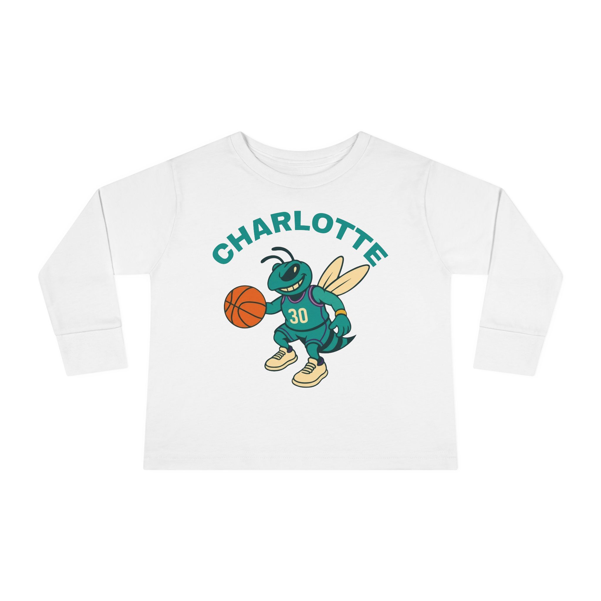 Charlotte Basketball – Long Sleeve Tee – Kids (unisex)