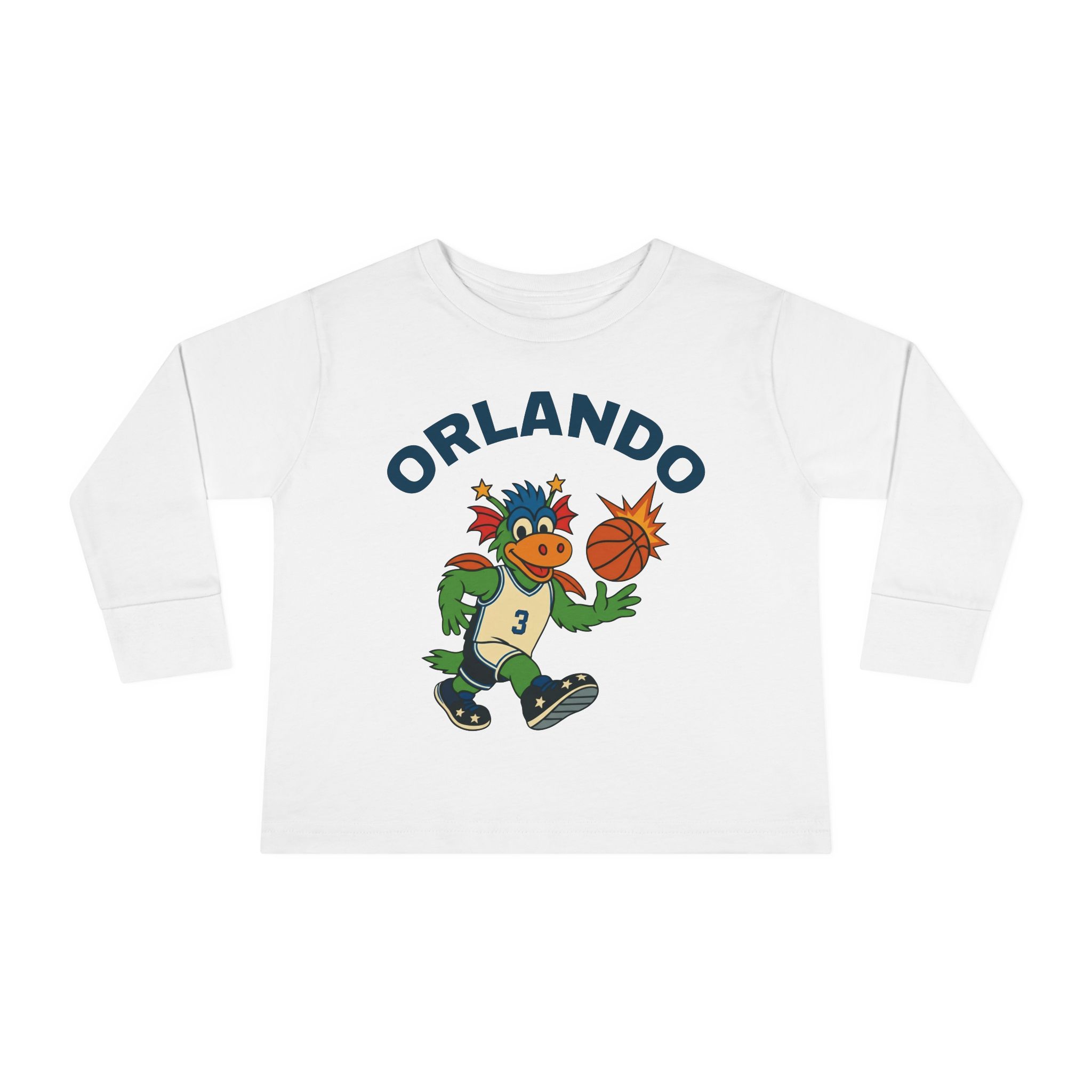 Orlando Basketball – Long Sleeve Tee – Kids (unisex)