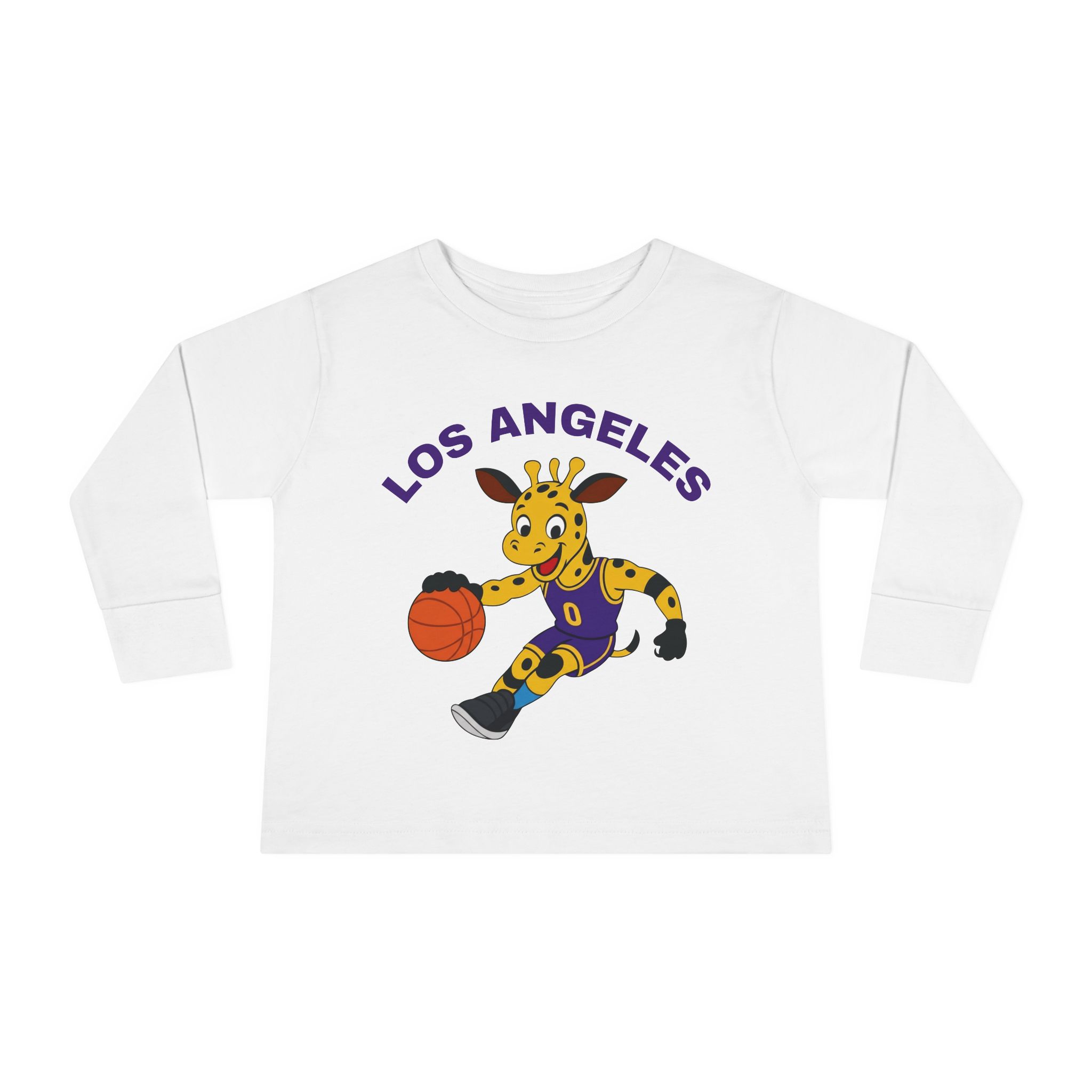 Los Angeles Basketball – Long Sleeve Tee – Kids (unisex)