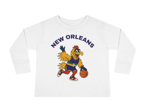 New Orleans Basketball – Long Sleeve Tee – Kids (unisex)