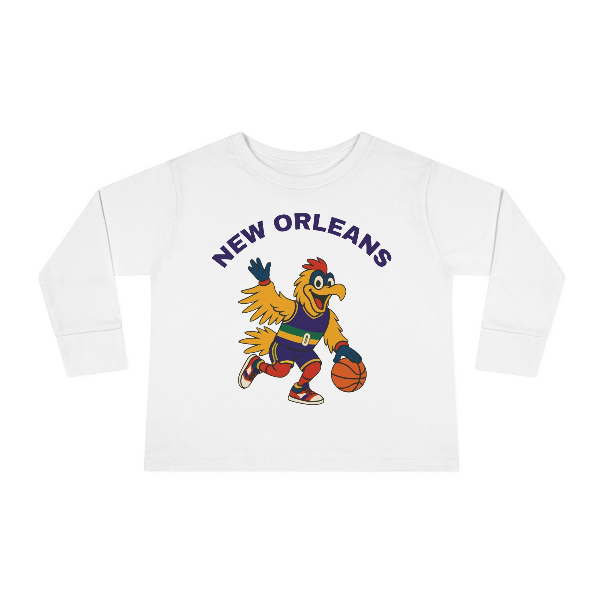 New Orleans Basketball – Long Sleeve Tee – Kids (unisex)