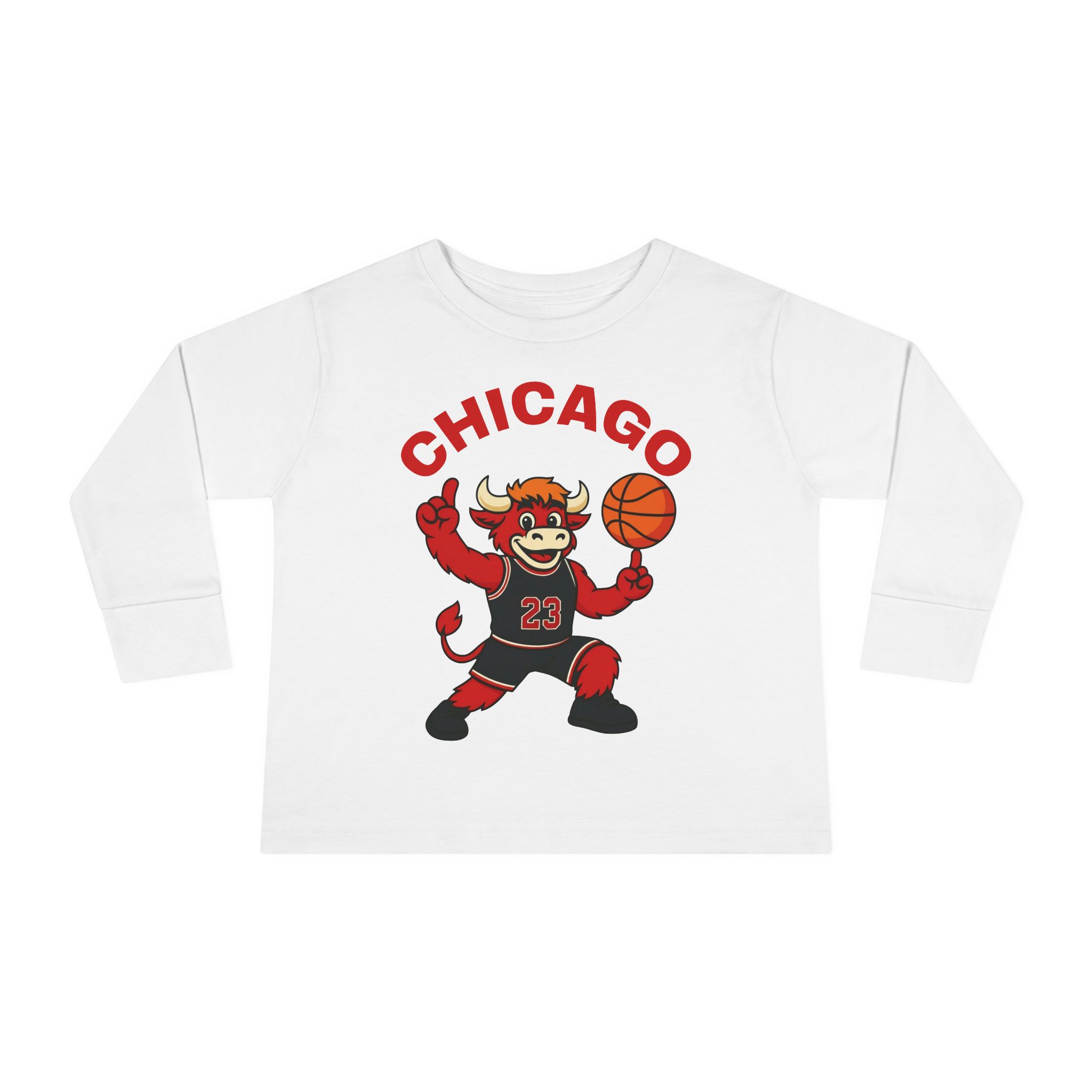 Chicago Basketball – Long Sleeve Tee – Kids (unisex)
