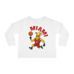 Miami Basketball - Long Sleeve Tee - Kids (unisex)