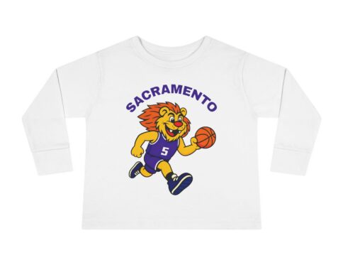 Sacramento Basketball – Long Sleeve Tee – Kids (unisex)