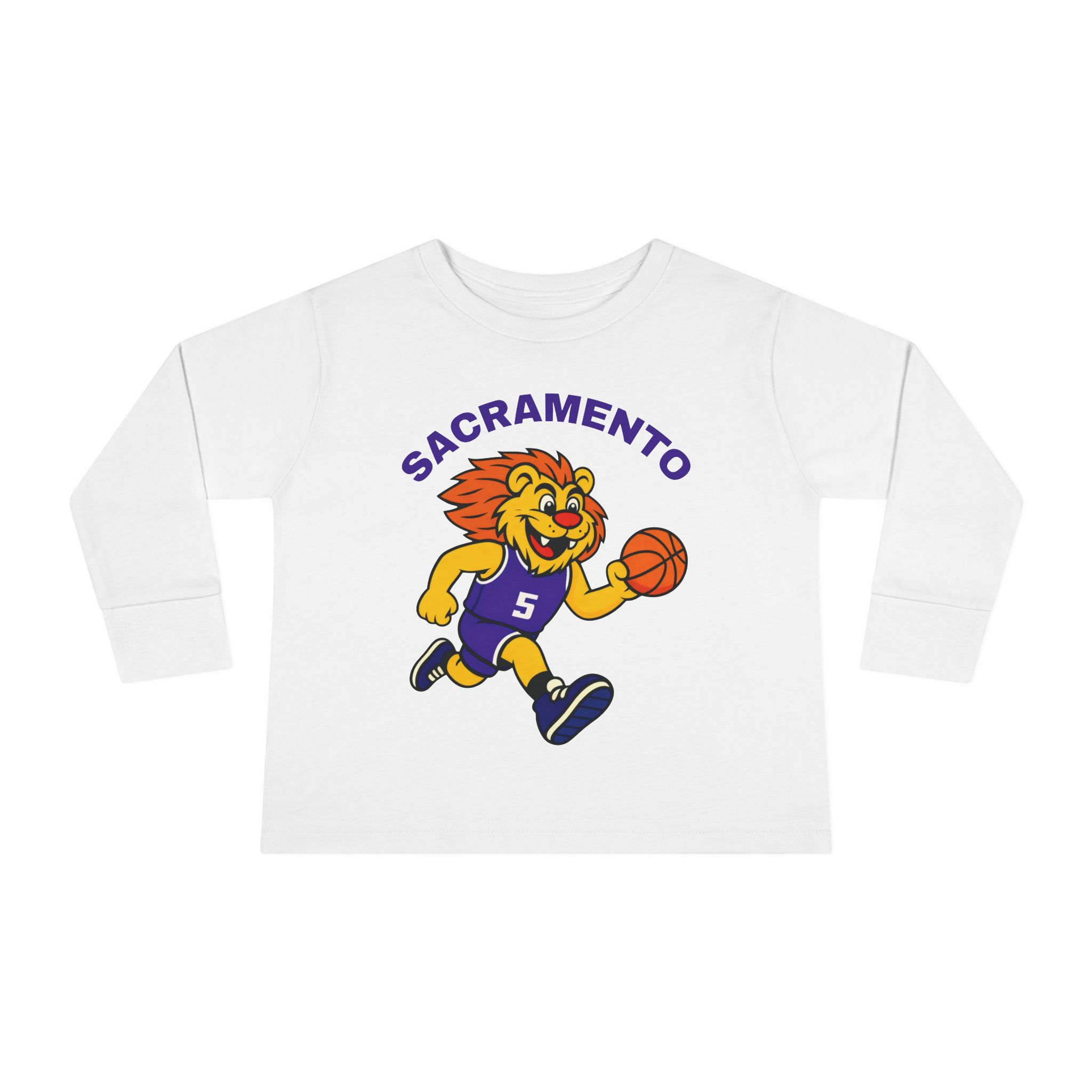 Sacramento Basketball – Long Sleeve Tee – Kids (unisex)