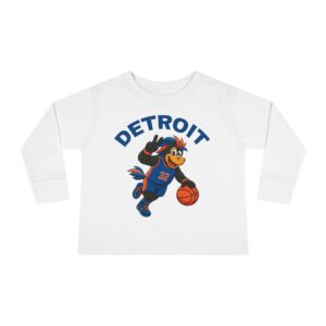 Detroit Basketball - Long Sleeve Tee - Kids (unisex)