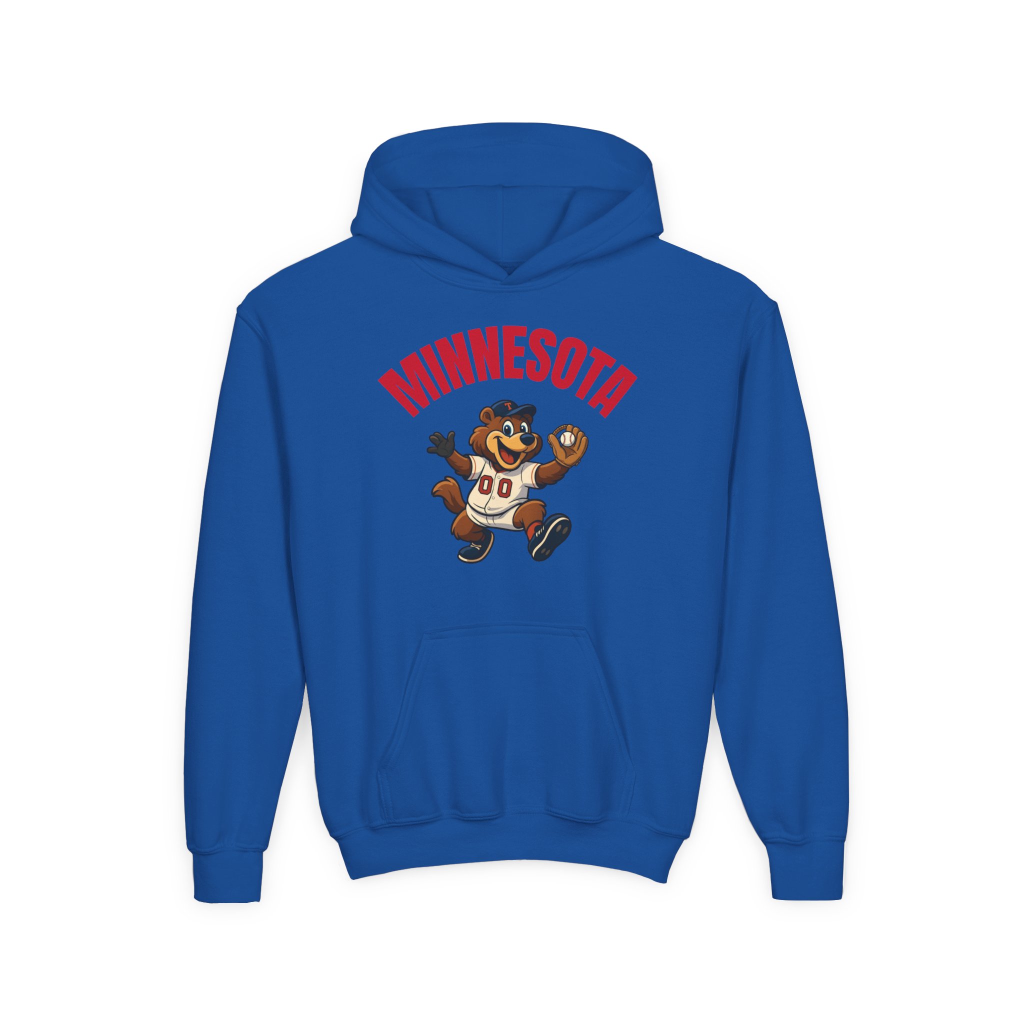 Minnesota Baseball Hoodie – Kids (unisex)