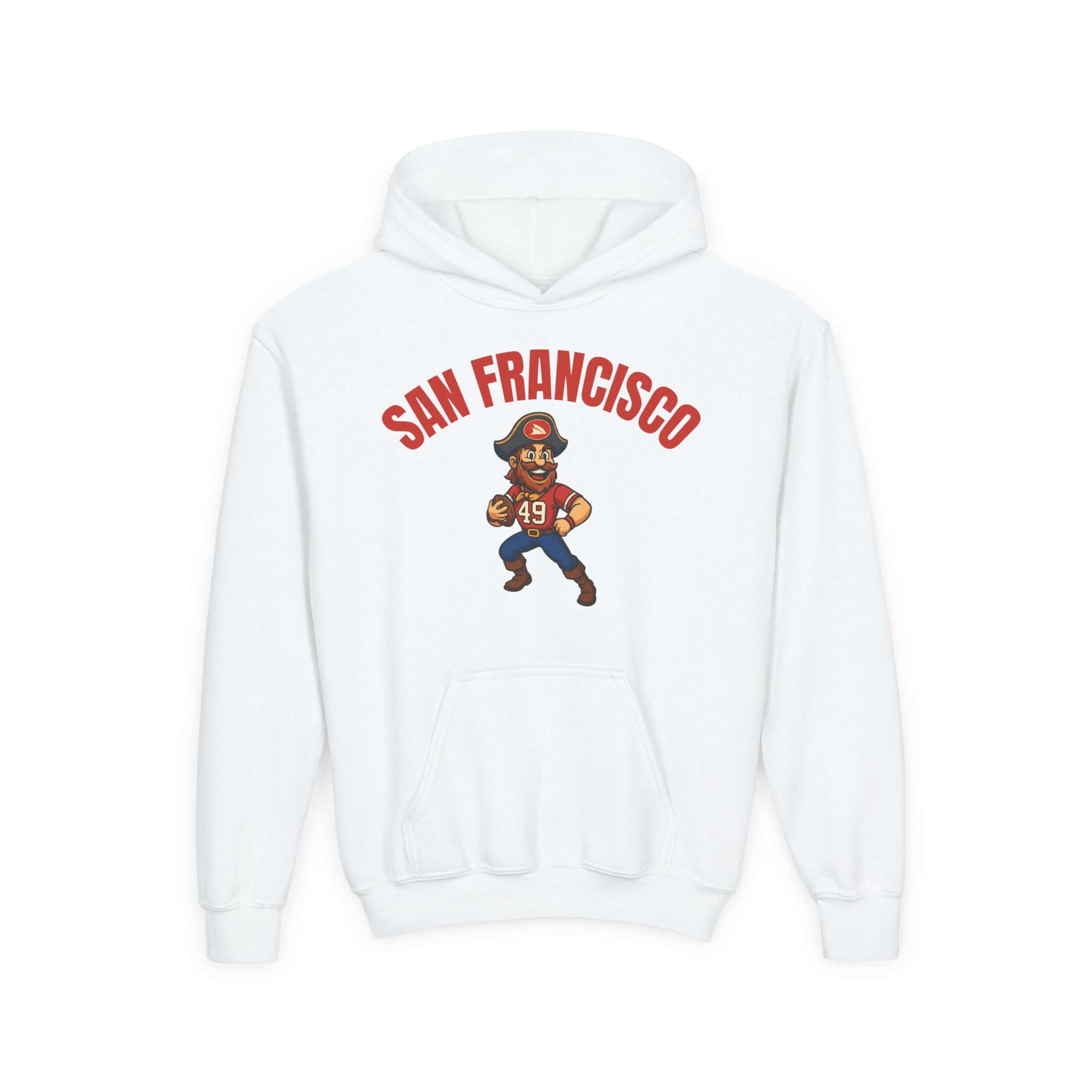 San Francisco Football Hoodie – Kids (unisex)