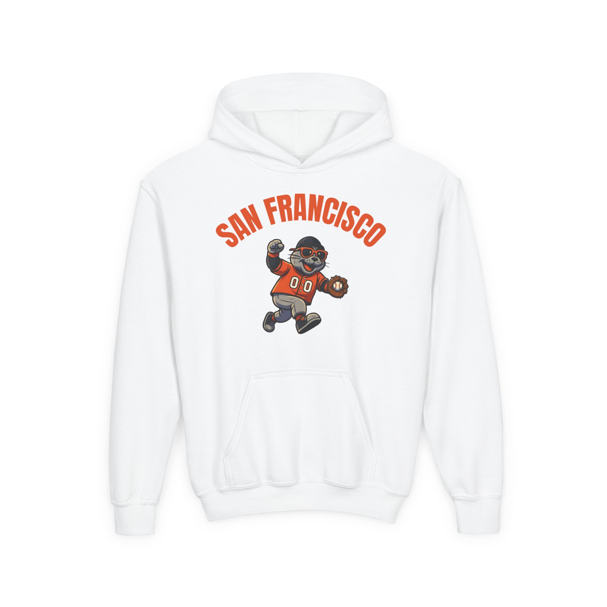 San Francisco Baseball Hoodie – Kids (unisex)