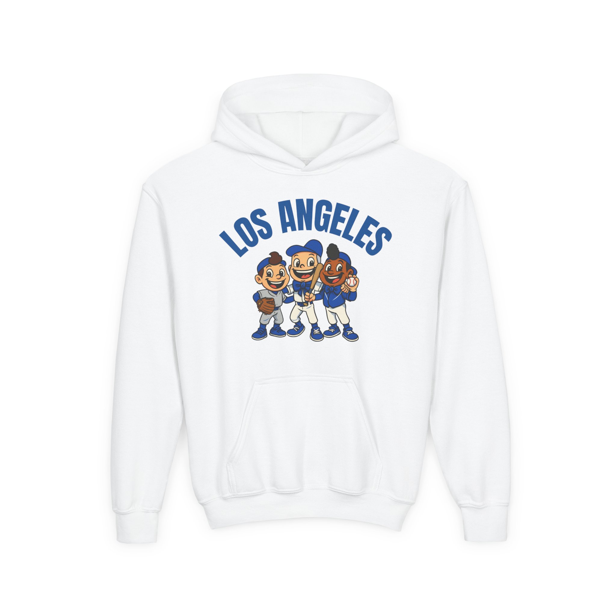 Los Angeles Baseball Hoodie – Kids (unisex)