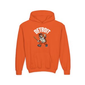 Detroit Baseball Hoodie - Kids (unisex)