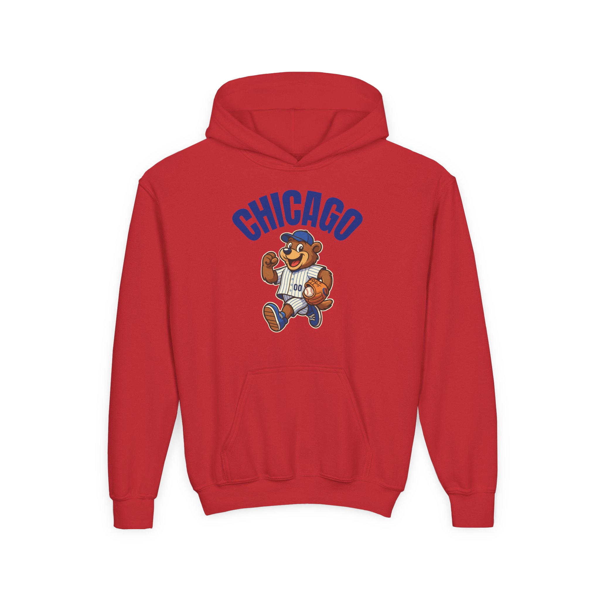 Chicago Baseball Hoodie – Kids (unisex)