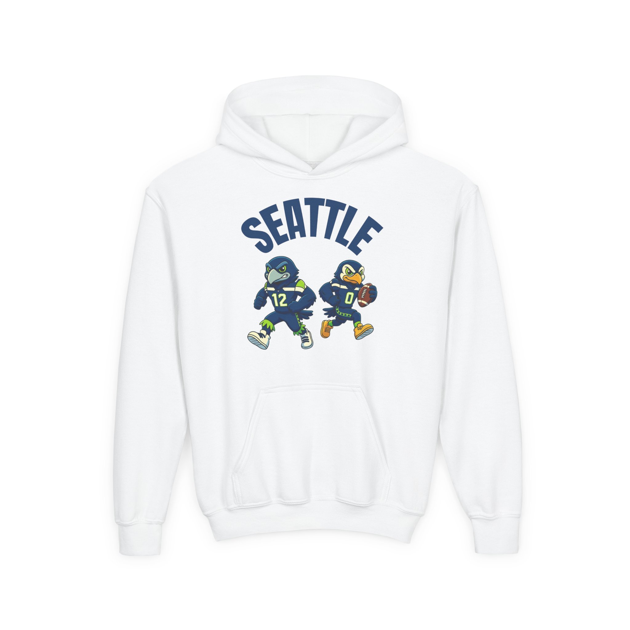 Seattle Football Hoodie – Kids (unisex)