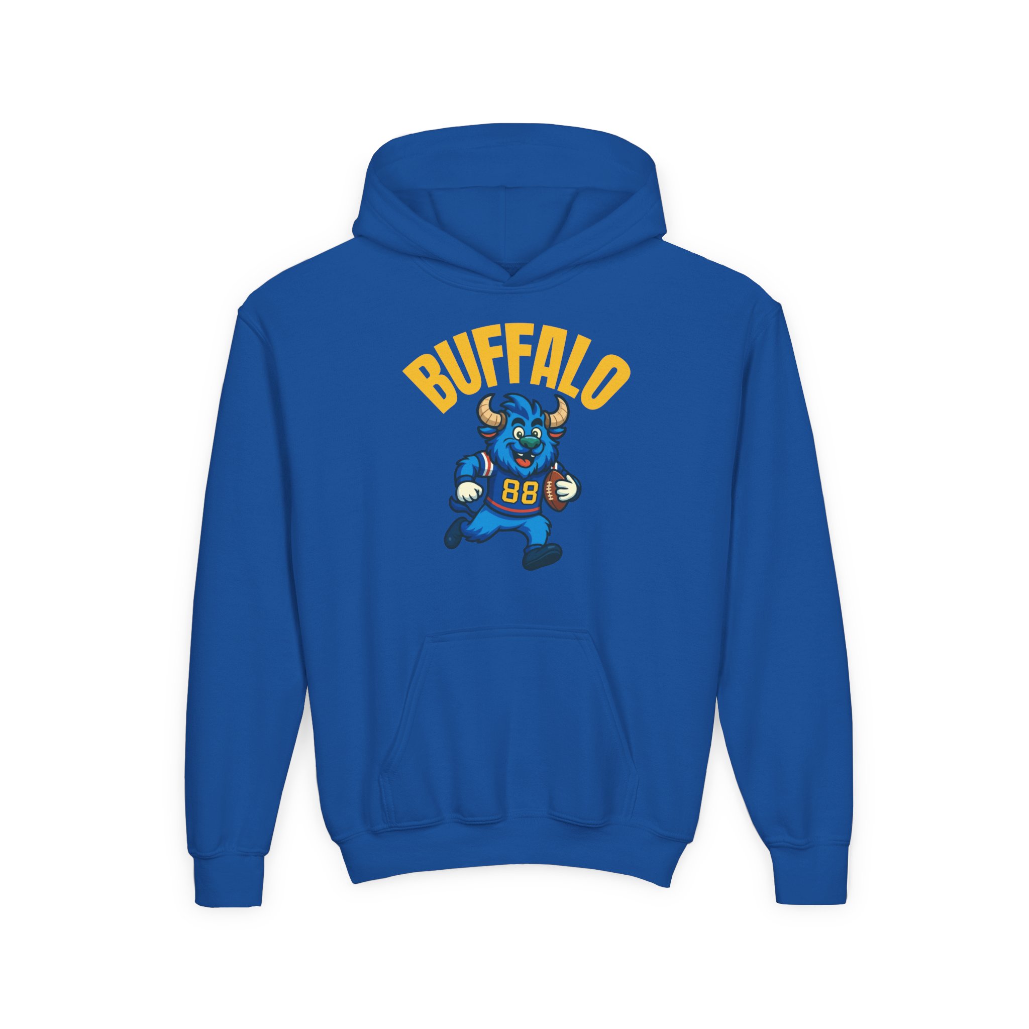 Buffallo Football Hoodie – Kids (unisex)