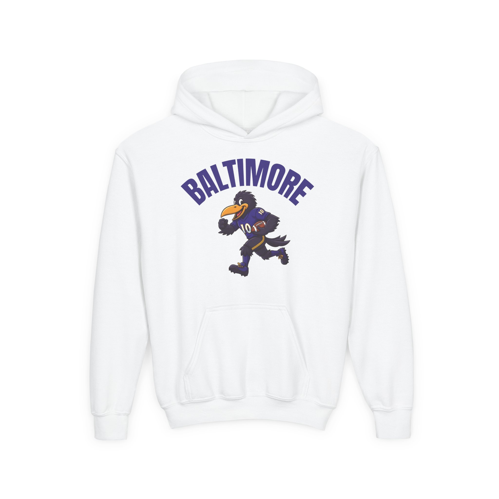 Baltimore Football Hoodie – Kids (unisex)