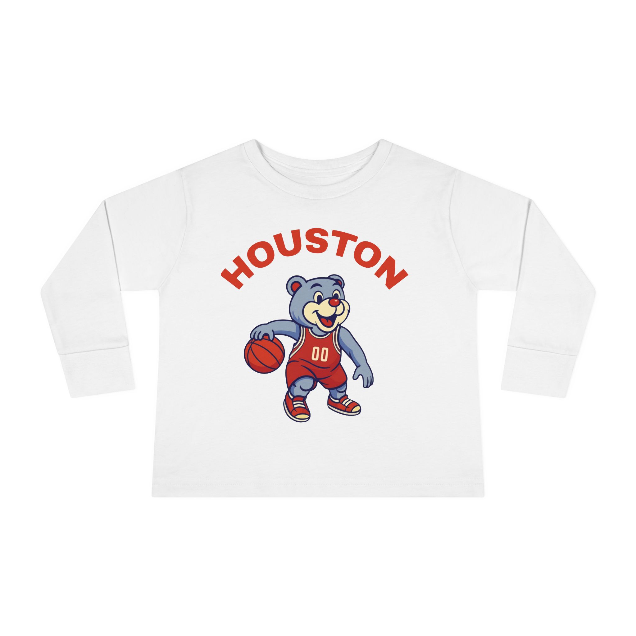 Houston Basketball – Long Sleeve Tee – Kids (unisex)