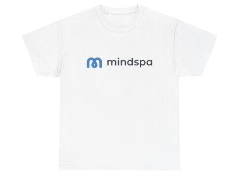 Mindspa Logo T-Shirt — Minimalist Wellness Tee